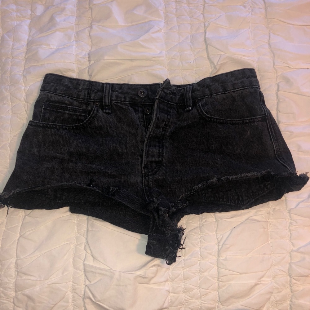 Free People Black Shorts